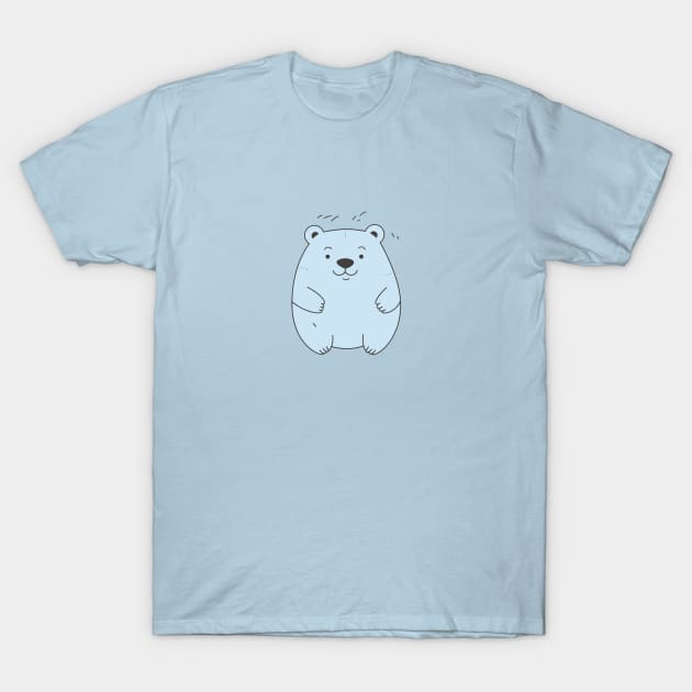 Сute teddy bear T-Shirt by NATLEX